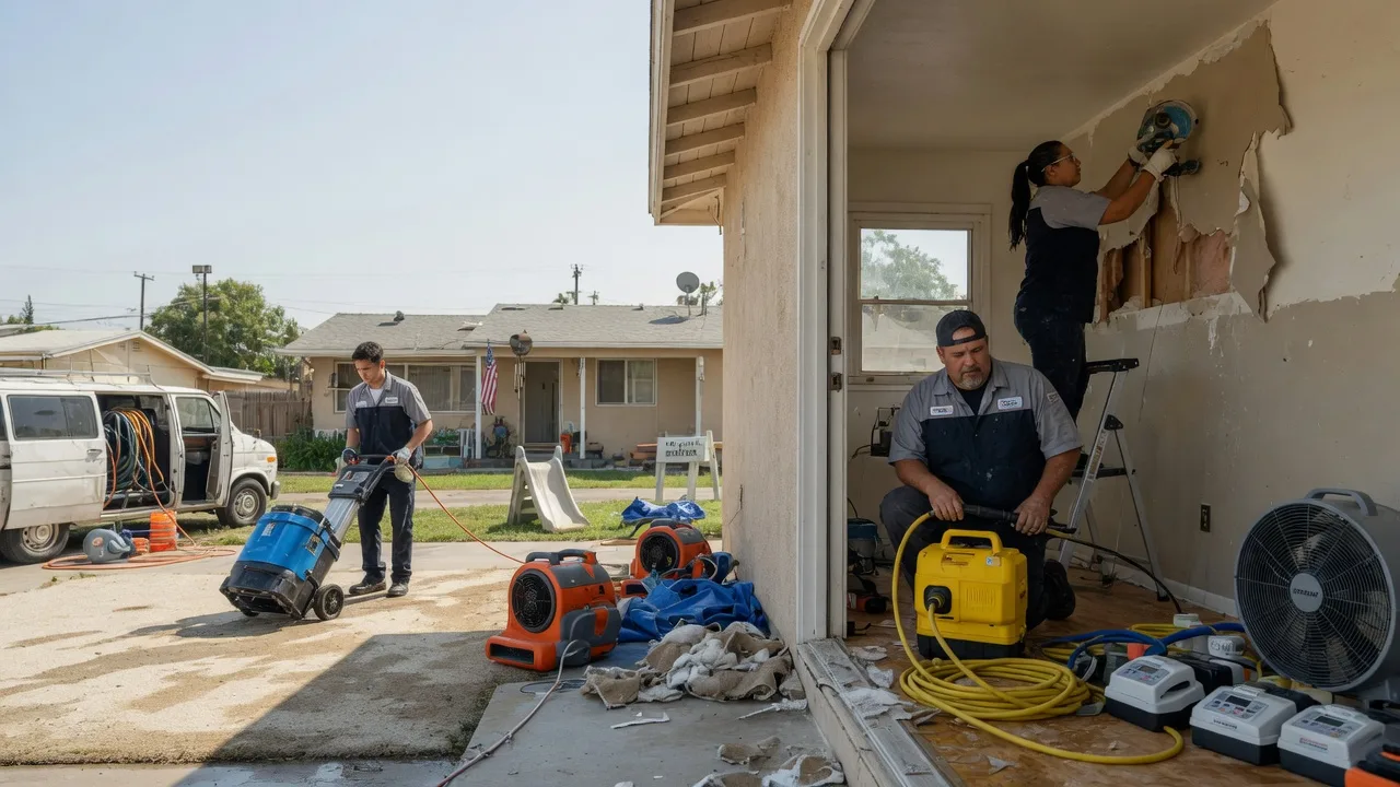 Water Damage Restoration in Achille, OK near me